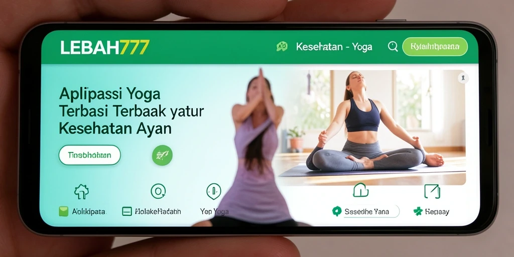 Antarmuka LEBAH777 yang intuitif untuk latihan Yoga yang menyenangkan.